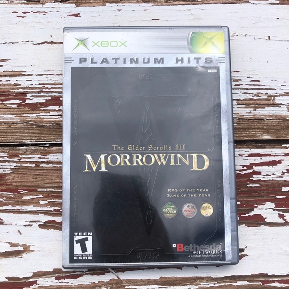 Xbox Green The Elder Scrolls III Morrowind - Game of the Year Edition - Picture 1 of 8